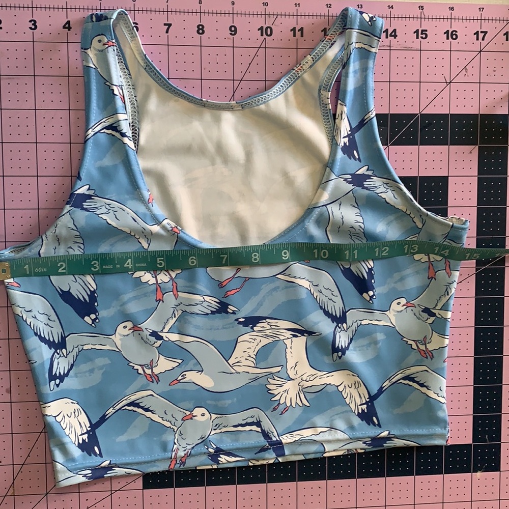 Blackmilk Seagulls Reversible Crop S - Picture 4 of 6